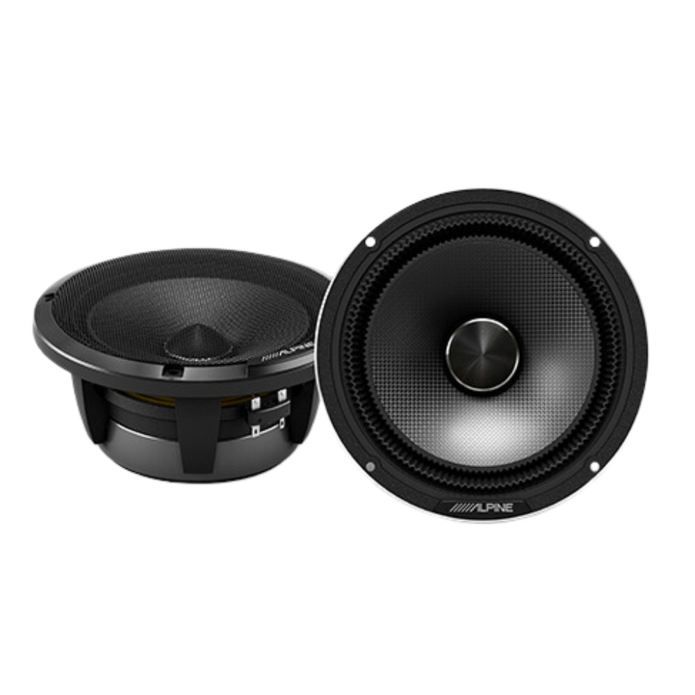 Alpine Status HDZ-653 Hi-Res 6.5” 3-Way Component Speaker Set
